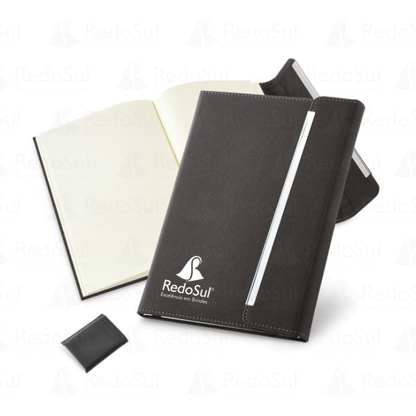 Caderno Personalizado em Capa Dura 21 x 14,8 cm
